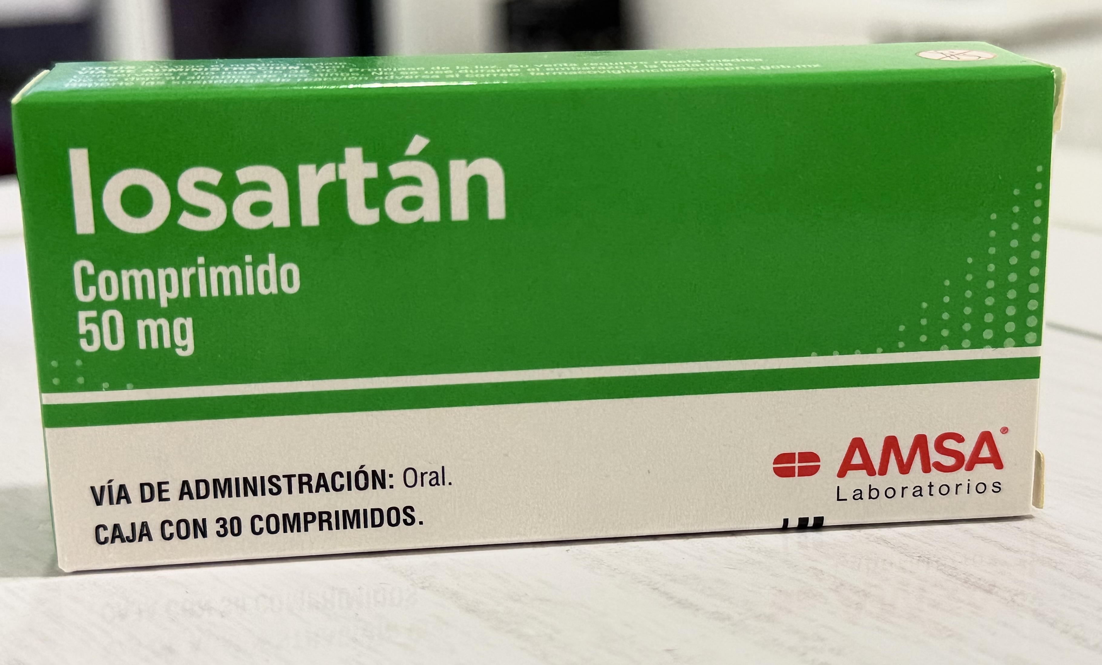 Losartan Amsa Comprimido 50mg 