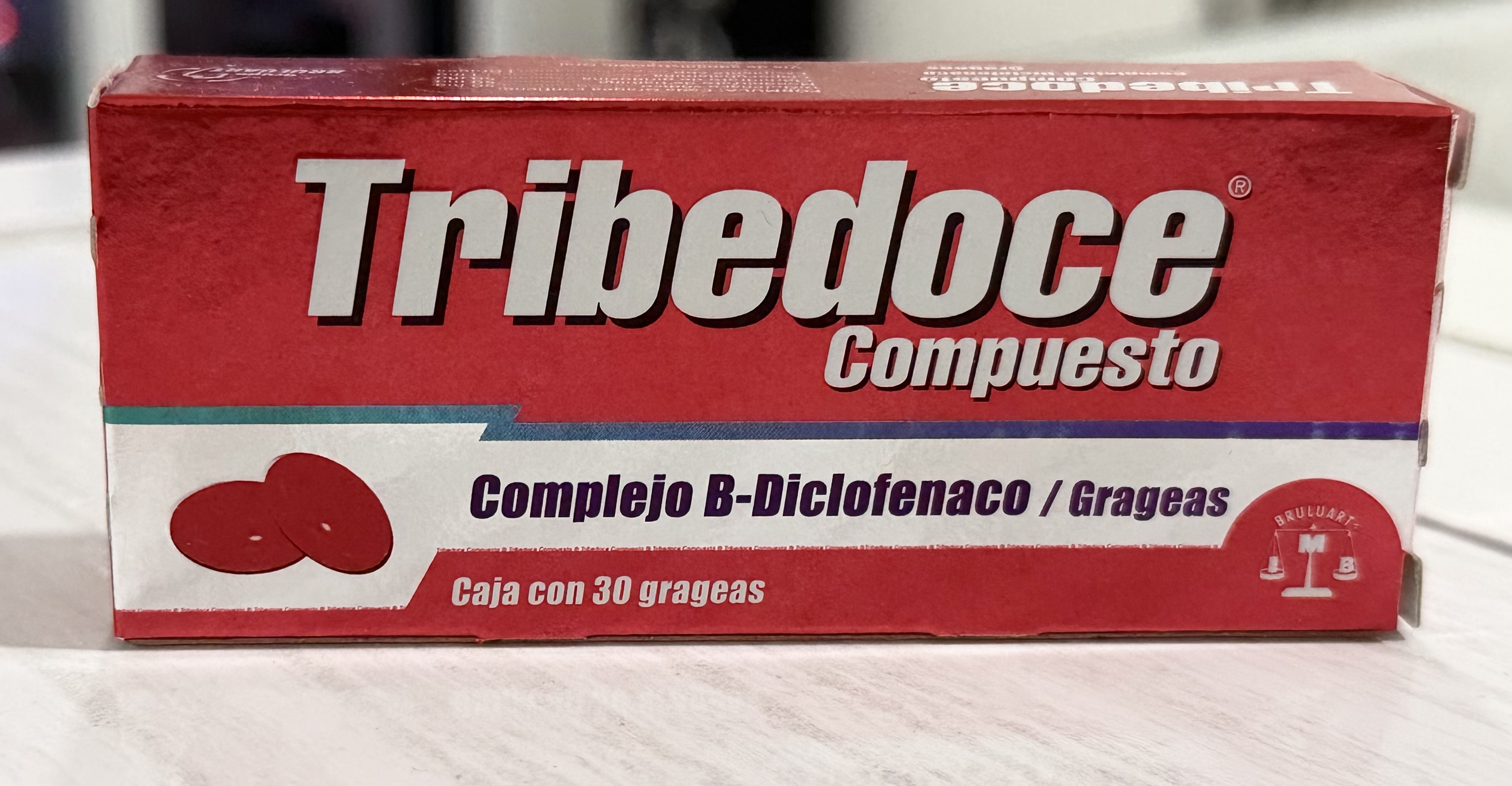 Tribedoce compuesto 30 Grageas 