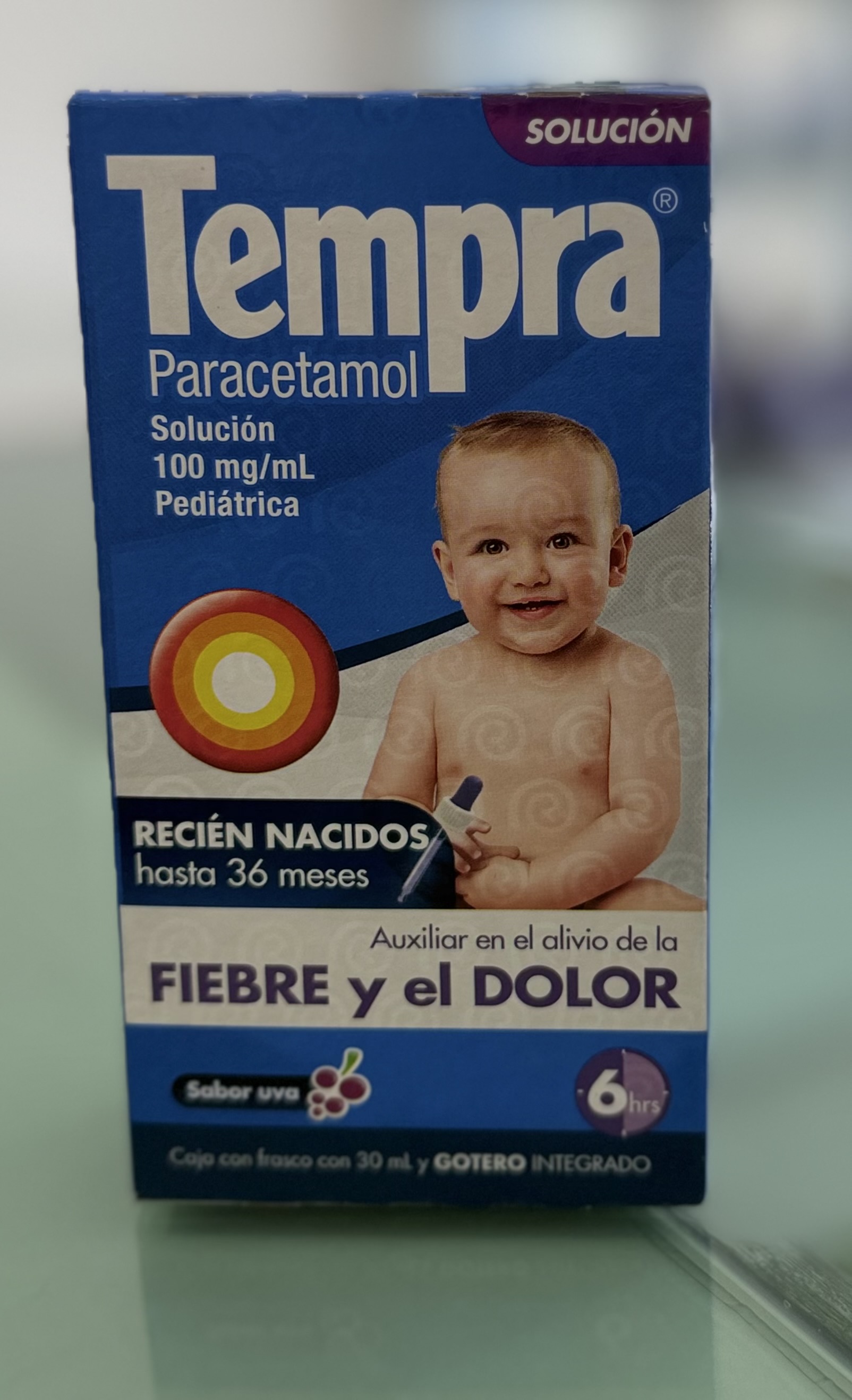 Tempra Paracetamol Sol Pediatrica 